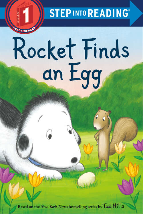 Book cover of Rocket Finds an Egg (Step into Reading)