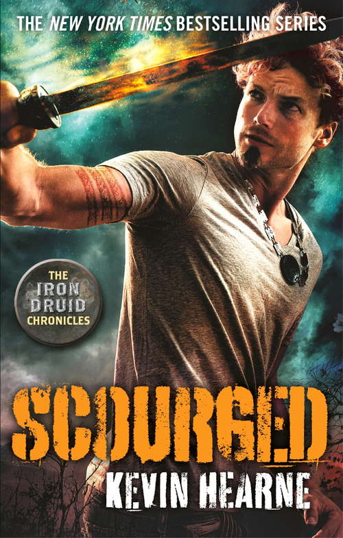 Book cover of Scourged: The Iron Druid Chronicles (Iron Druid Chronicles #9)