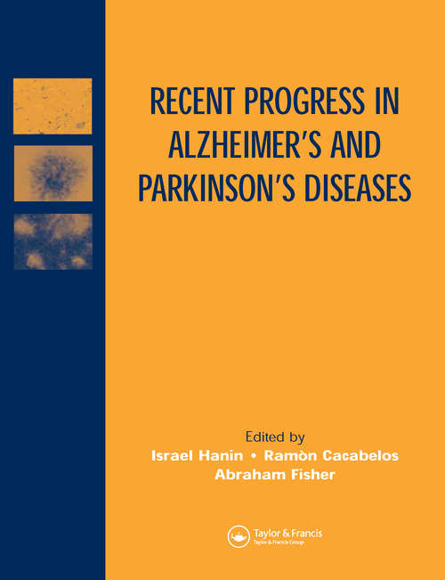 Book cover of Recent Progress in Alzheimer's and Parkinson's Diseases