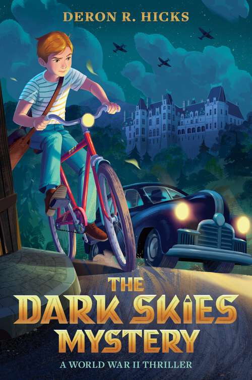 Book cover of The Dark Skies Mystery: A World War II Thriller