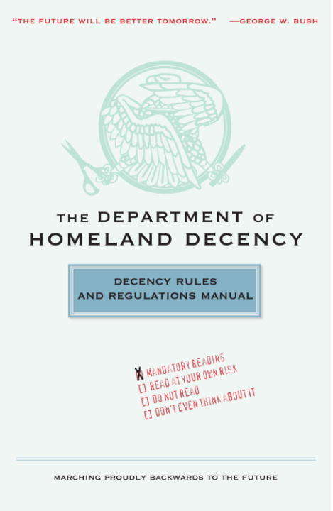 Book cover of The Department of Homeland Decency