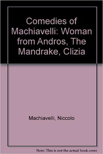 Book cover of The Comedies of Machiavelli: The Woman from Andros the Mandrake Clizia