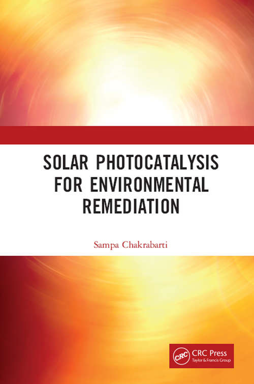 Book cover of Solar Photocatalysis for Environmental Remediation