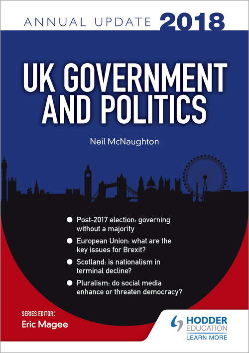 Book cover of UK Government & Politics Annual Update 2018
