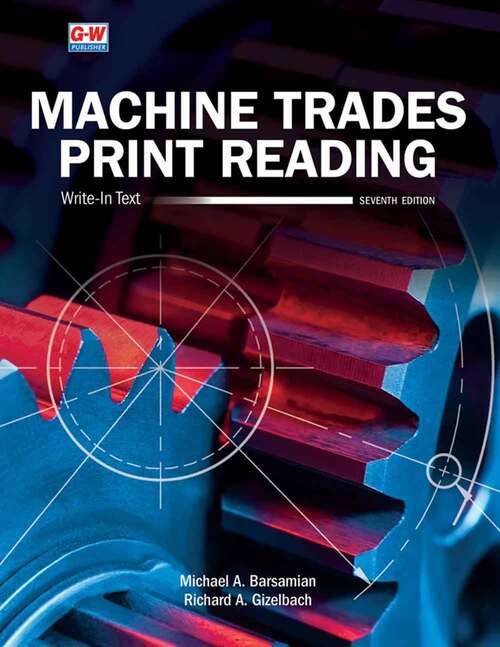 Book cover of Machine Trades Print Reading (7)