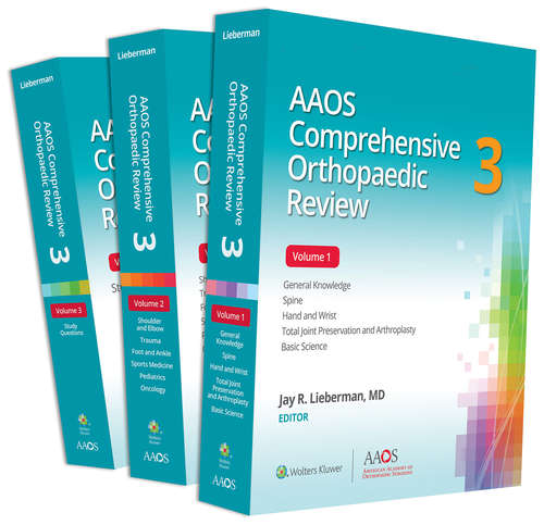Book cover of AAOS Comprehensive Orthopaedic Review 3