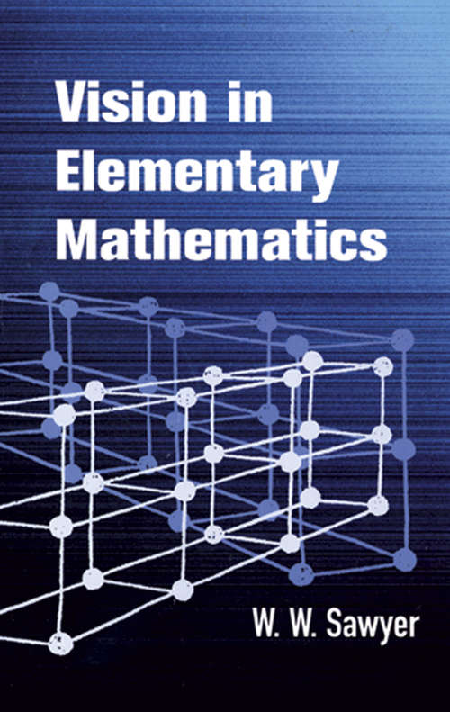 Book cover of Vision in Elementary Mathematics (Dover Books on Mathematics)