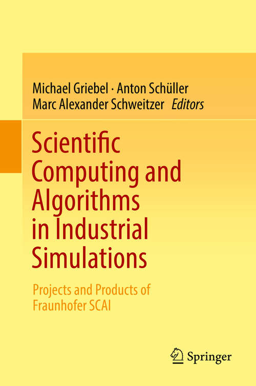 Book cover of Scientific Computing and Algorithms in Industrial Simulations
