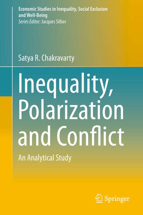 Book cover of Inequality, Polarization and Conflict