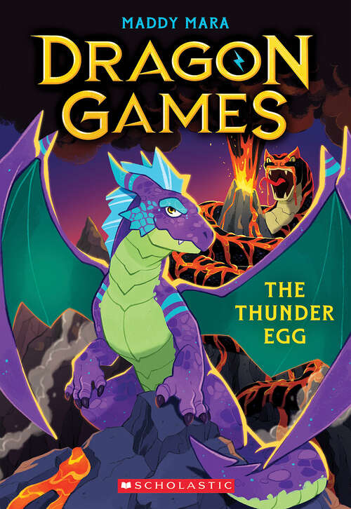Book cover of The Thunder Egg (Dragon Games)