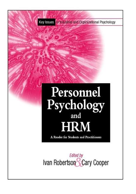 Book cover of Personnel Psychology and Human Resources Management: A Reader for Students and Practitioners (Key Issues in Industrial & Organizational Psychology)