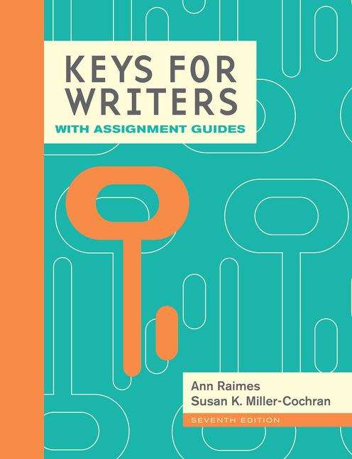 Book cover of Keys for Writers with Assignment Guides (7th Edition)