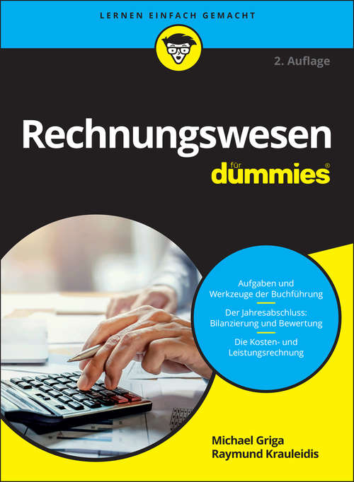 Book cover of Rechnungswesen für Dummies (2. Auflage) (Für Dummies)