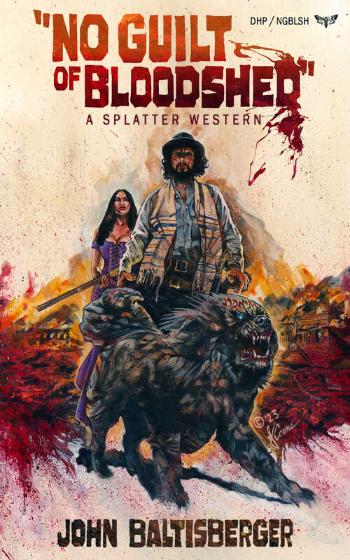 Book cover of No Guilt of Bloodshed (Splatter Western)