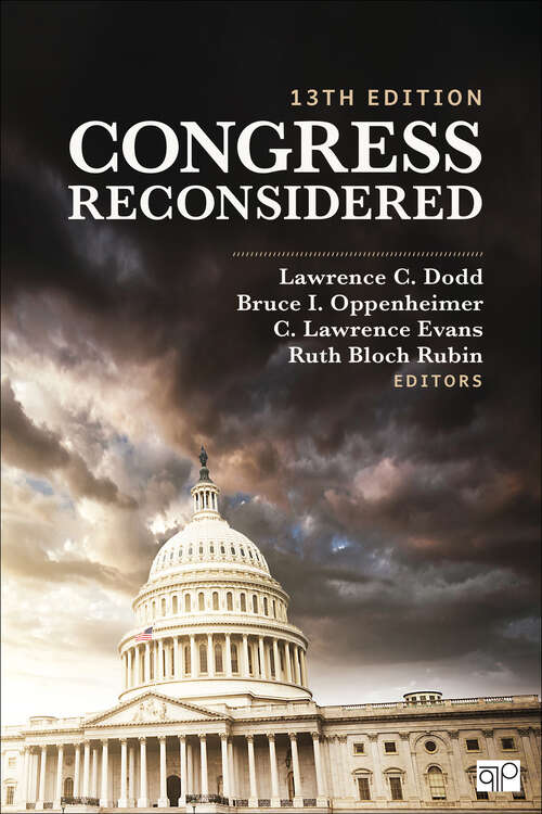 Book cover of Congress Reconsidered (13th Edition)