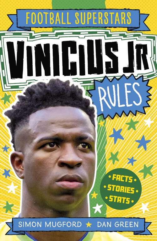 Book cover of Vinicius Jr Rules (Football Superstars #29)