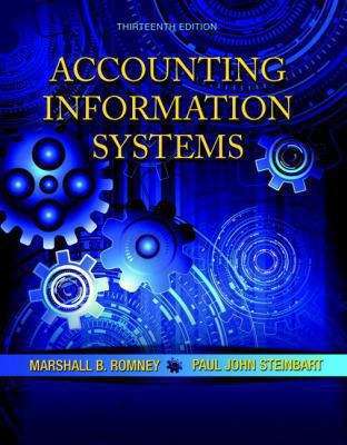 Book cover of Accounting Information Systems (Thirteenth Edition)