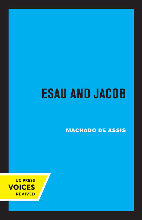 Book cover of Esau and Jacob