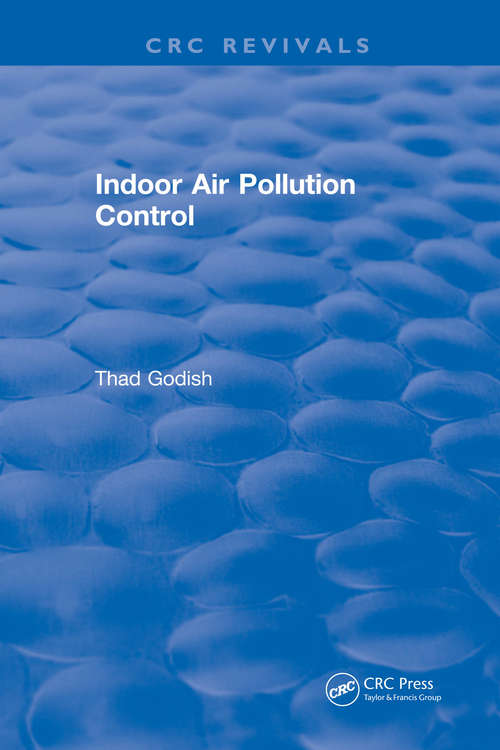 Book cover of Indoor Air Pollution Control