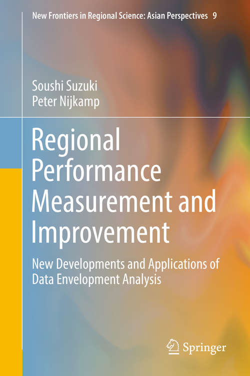 Book cover of Regional Performance Measurement and Improvement