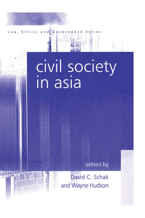 Book cover of Civil Society in Asia: In Search of Democracy and Development in Bangladesh