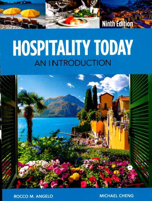 Book cover of Hospitality Today: An Introduction (Ninth Edition)