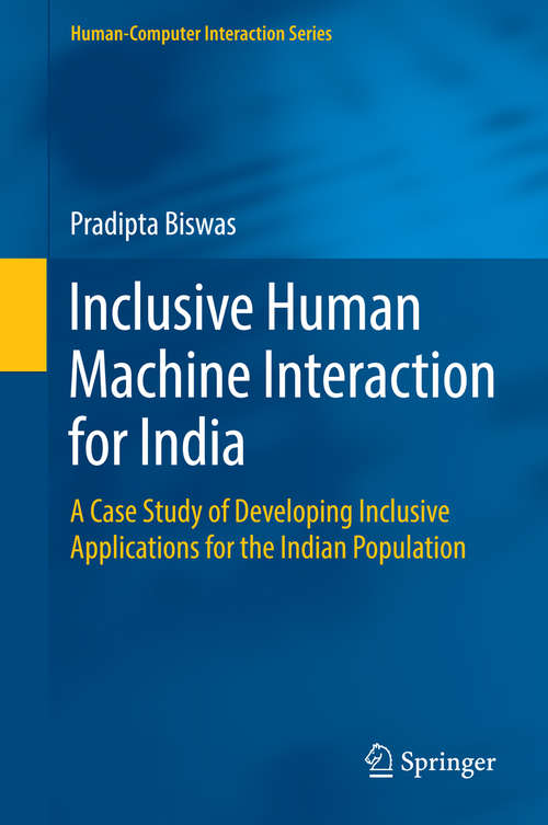 Book cover of Inclusive Human Machine Interaction for India