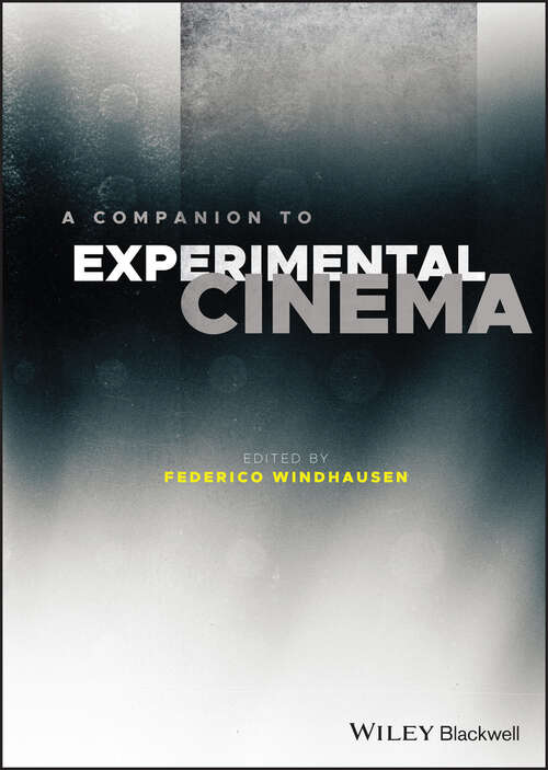 Book cover of A Companion to Experimental Cinema