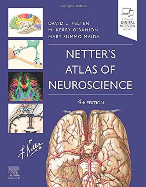 Book cover of Netter's Atlas of Neuroscience (Fourth Edition) (Netter Basic Science)