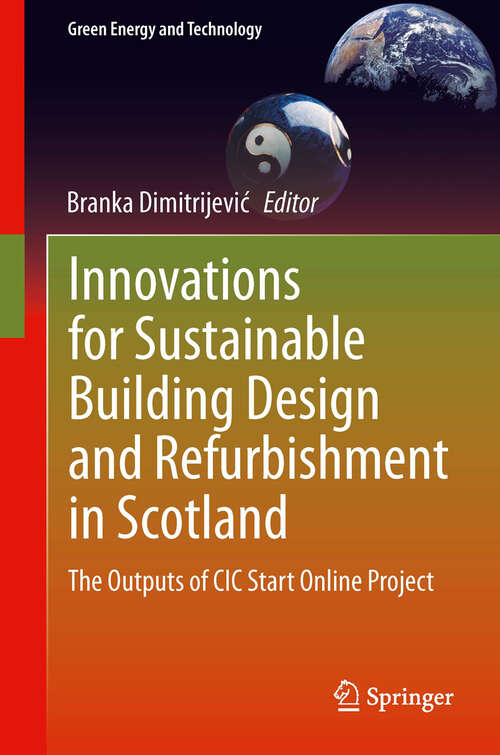 Book cover of Innovations for Sustainable Building Design and Refurbishment in Scotland