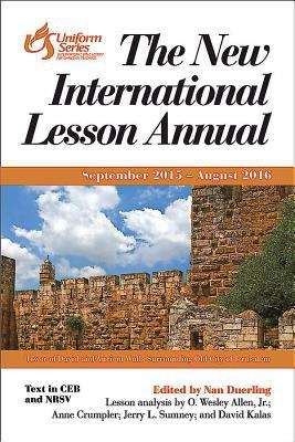 Book cover of The New International Lesson Annual 2015 - 2016