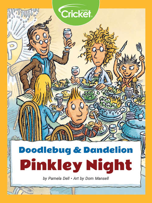 Book cover of Doodlebug & Dandelion: Pinkley Night