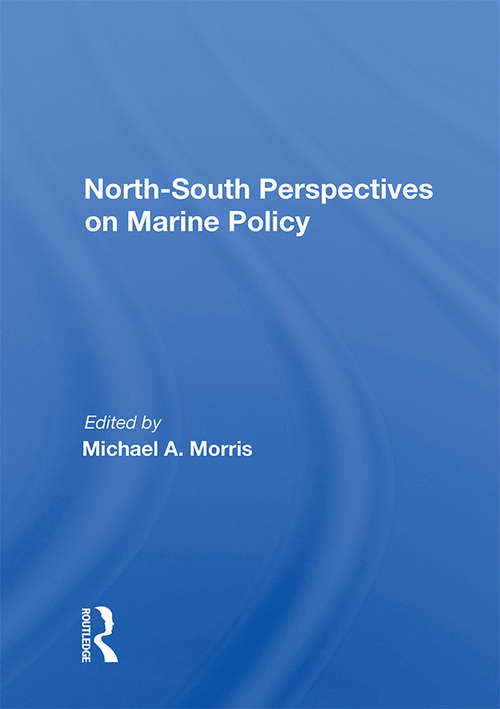 Book cover of North-south Perspectives On Marine Policy