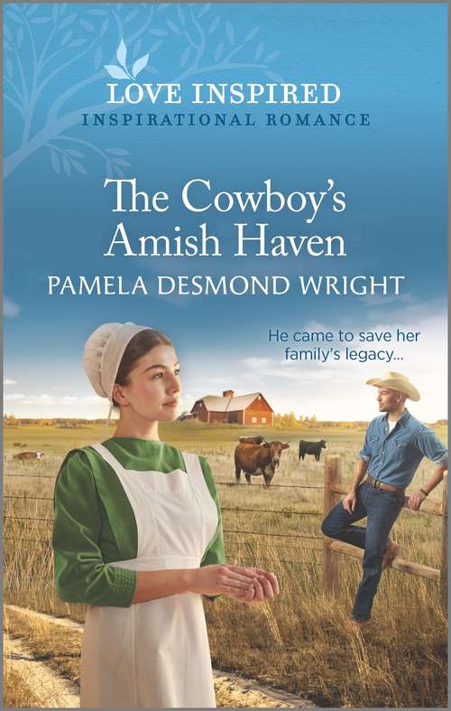 Book cover of The Cowboy's Amish Haven: An Uplifting Inspirational Romance (Original)