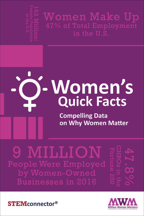 Book cover of Women's Quick Facts: Compelling Data on Why Women Matter