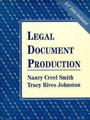 Book cover of Legal Document Production