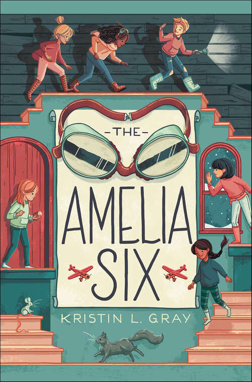 Book cover of The Amelia Six