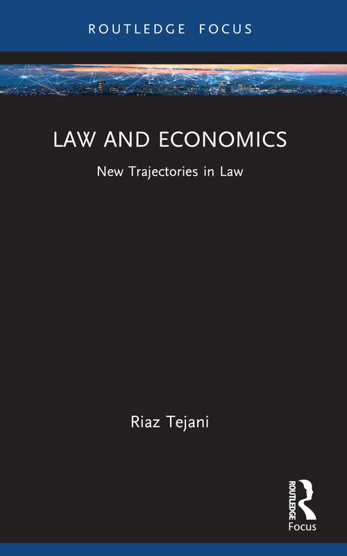 Book cover of Law and Economics: New Trajectories in Law (New Trajectories in Law)