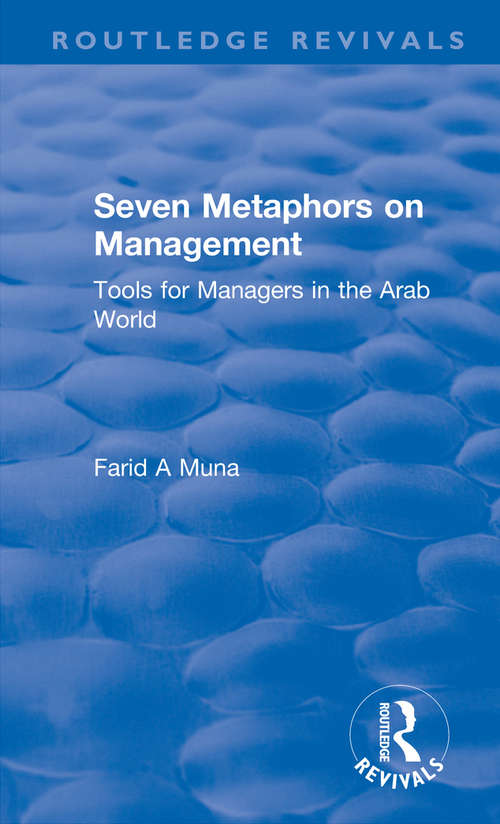Book cover of Seven Metaphors on Management: Tools for Managers in the Arab World