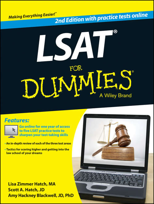 Book cover of LSAT For Dummies