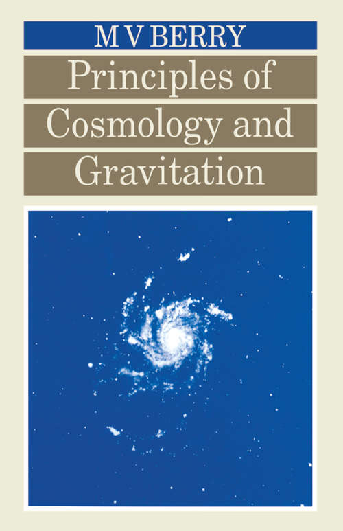 Book cover of Principles of Cosmology and Gravitation