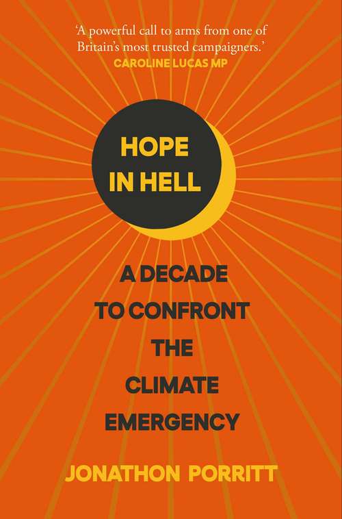 Book cover of Hope in Hell: A decade to confront the climate emergency