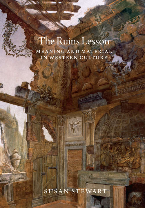 Book cover of The Ruins Lesson: Meaning and Material in Western Culture