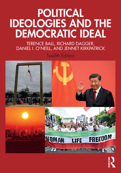 Book cover of Political Ideologies and the Democratic Ideal