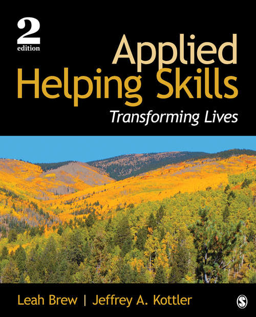 Book cover of Applied Helping Skills: Transforming Lives (Second Edition)