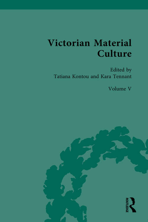 Book cover of Victorian Material Culture