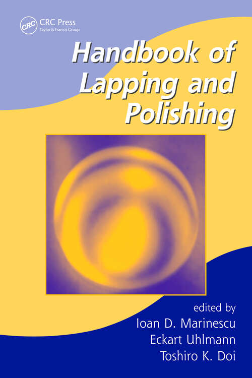 Book cover of Handbook of Lapping and Polishing (Manufacturing Engineering and Materials Processing)