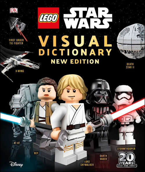 Book cover of LEGO Star Wars Visual Dictionary, New Edition