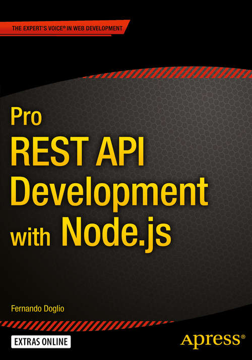 Book cover of Pro REST API Development with Node.js