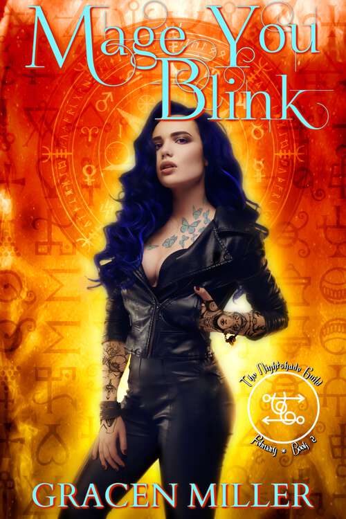 Book cover of Mage you Blink (The Nightshade Guild #2)